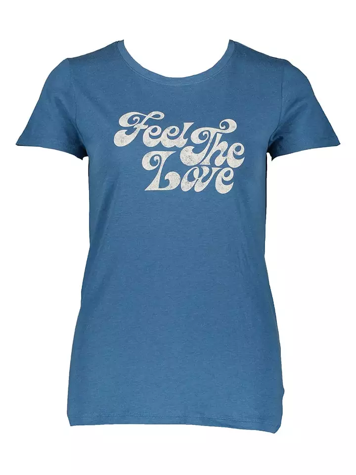 Koszulka w kolorze niebieskim