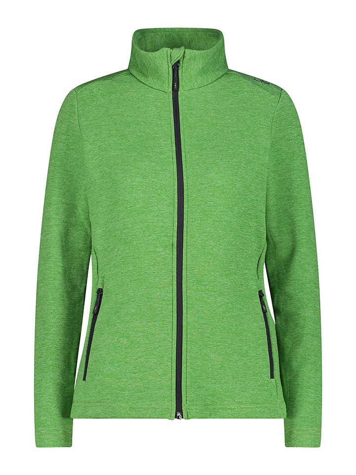 CMP Kurtka polarowa w kolorze zielonym rozmiar: 44