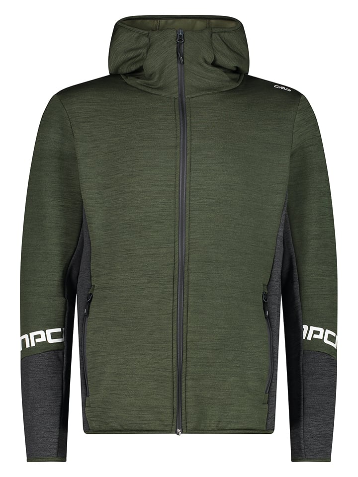 CMP Kurtka polarowa w kolorze khaki rozmiar: 52