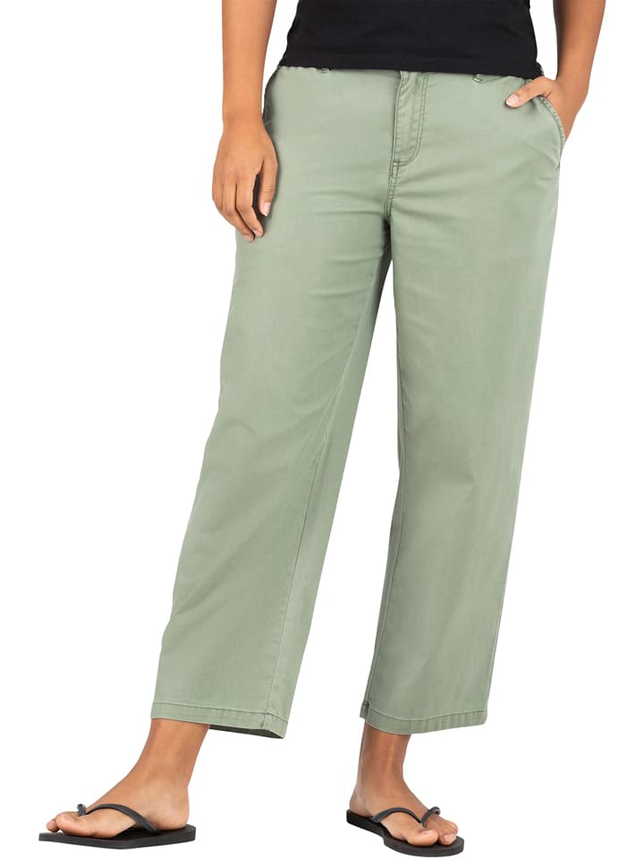 Timezone Spodnie "Amber" w kolorze jasnozielonym rozmiar: W29