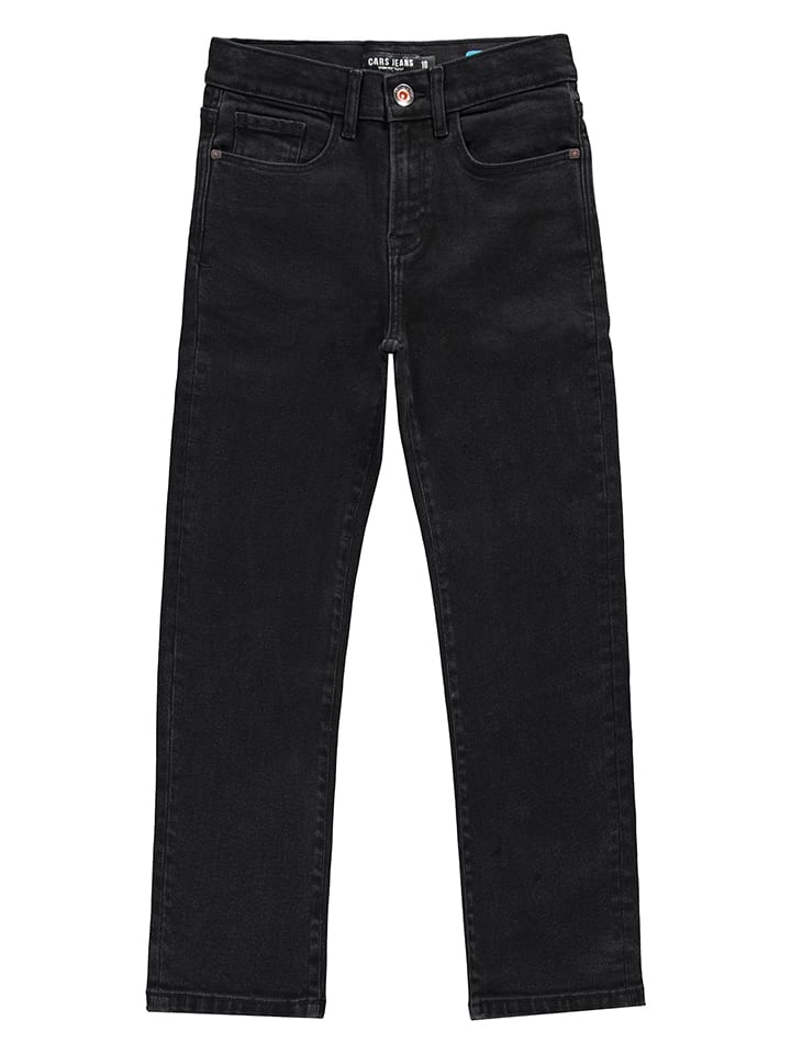Cars Dżinsy "Garwell" - Regular fit - w kolorze czarnym rozmiar: 152