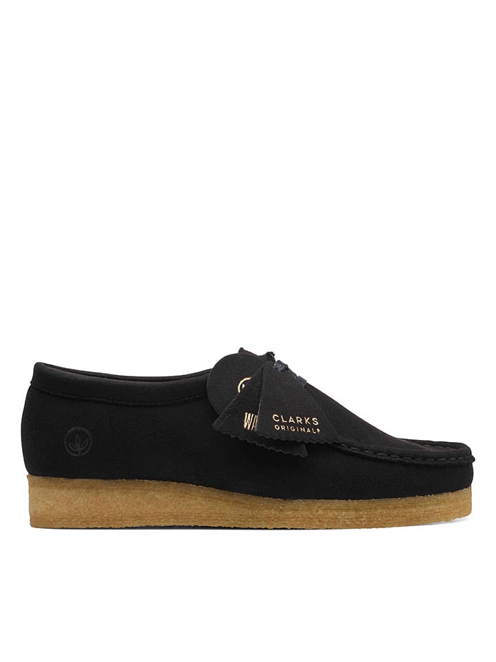 Clarks Trzewiki "Wallabee" w kolorze czarnym rozmiar: 39