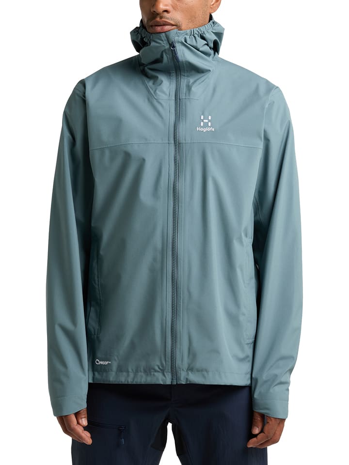 Haglöfs Kurtka funkcyjna "Korp" w kolorze szaroniebieskim rozmiar: XXL