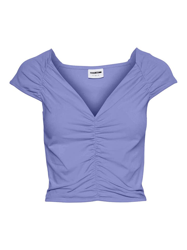 Top "Nminez" w kolorze fioletowym