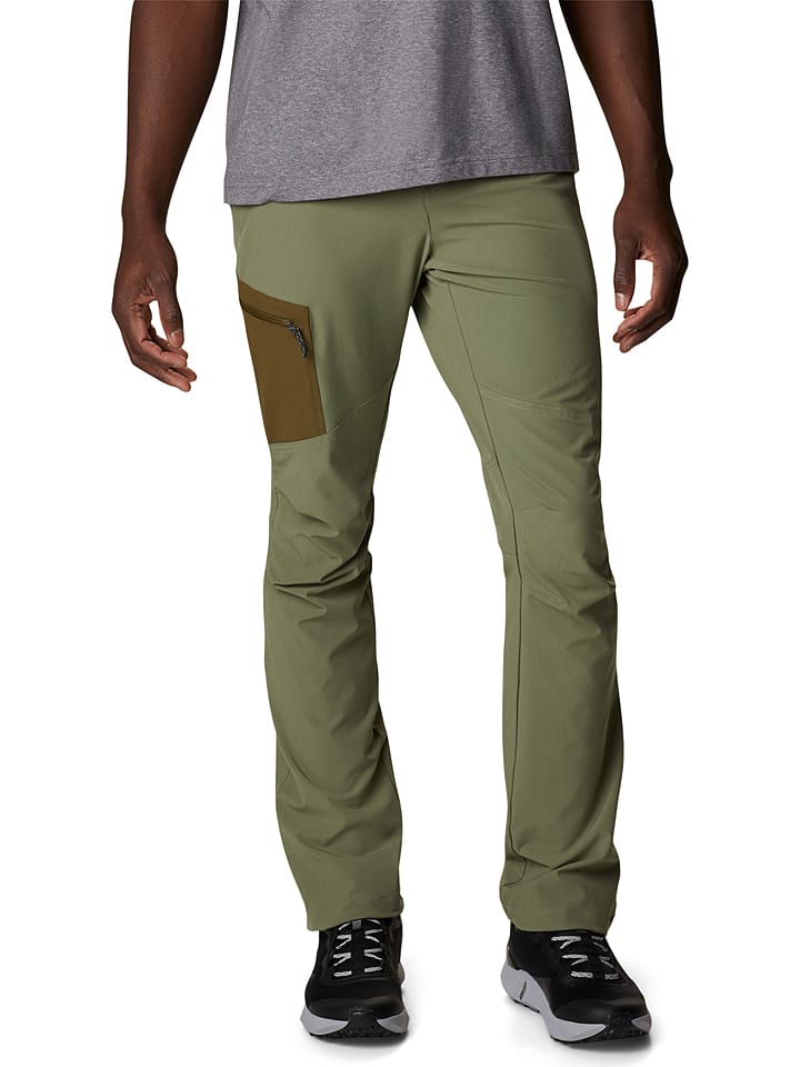 Spodnie trekkingowe "Triple Canyon" w kolorze oliwkowym