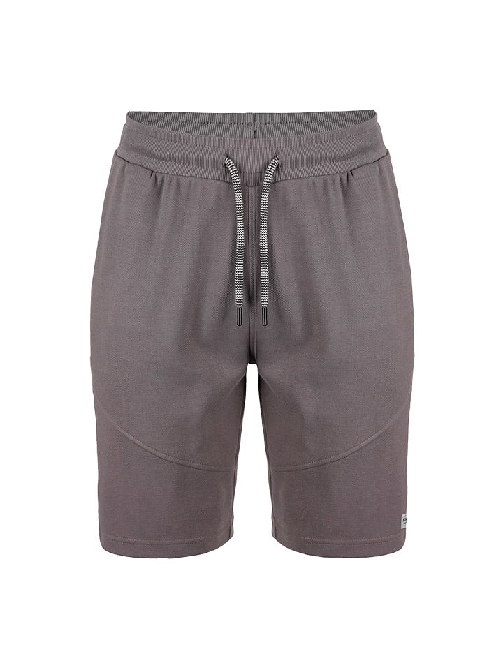 Roadsign Bermudy dresowe w kolorze szarym rozmiar: XL