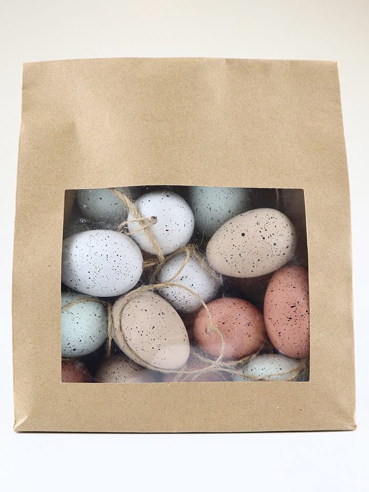 AM Design Pudełko ze sztucznymi jajkami w różnych kolorach rozmiar: onesize