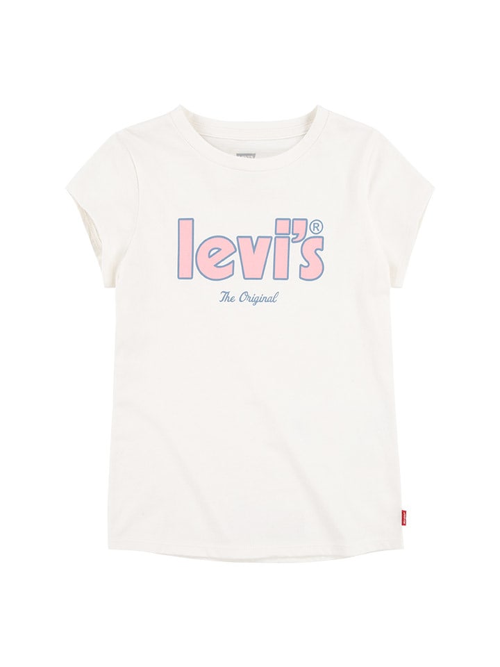 Levi's Kids Koszulka w kolorze białym rozmiar: 110