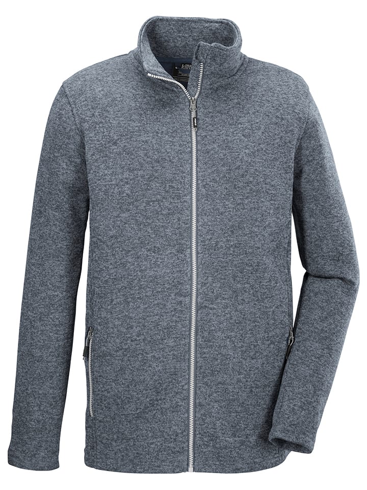 Killtec Kurtka polarowa w kolorze niebiesko-szarym rozmiar: M