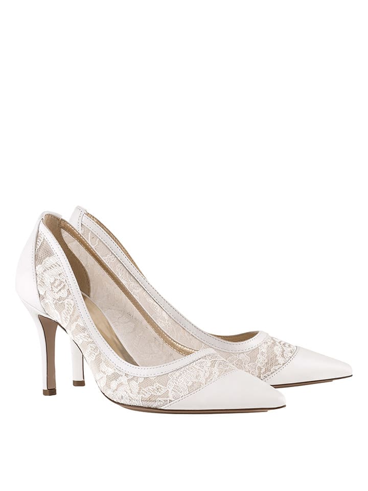 Högl Czółenka "Sanja" w kolorze kremowym rozmiar: 35