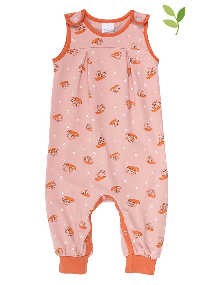 Rampers w kolorze jasnoróżowym