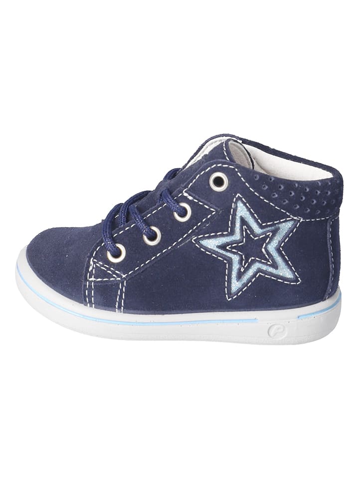 PEPINO Skórzane sneakersy "Lissi" w kolorze granatowym rozmiar: 26