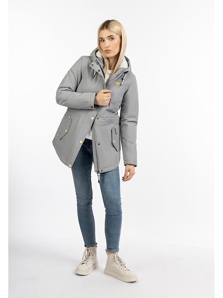 Schmuddelwedda Kurtka zimowa w kolorze szarym rozmiar: XL