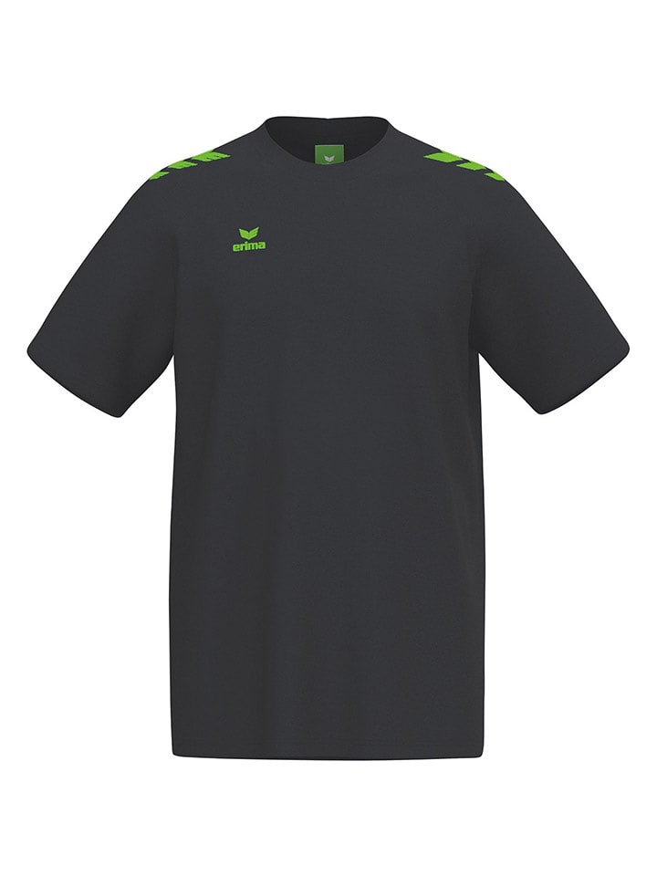 erima Koszulka sportowa "3 Wings" w kolorze czarnym rozmiar: 140