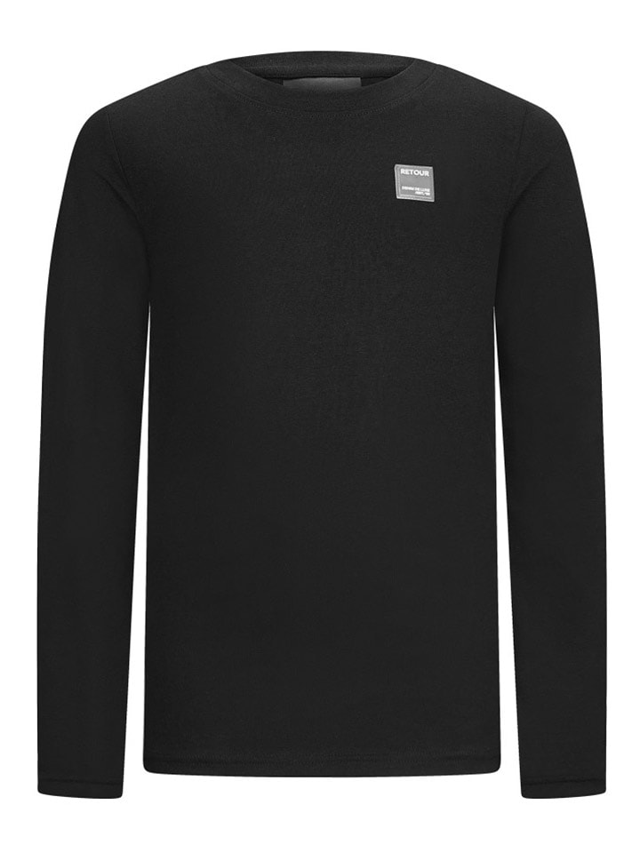 Retour Koszulka "Marvin" w kolorze czarnym rozmiar: 146/152