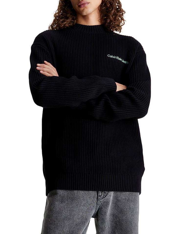 Calvin Klein Sweter w kolorze czarnym rozmiar: M