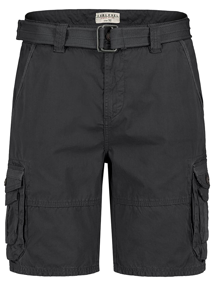 Authentic Style Bojówki w kolorze antracytowym rozmiar: W34