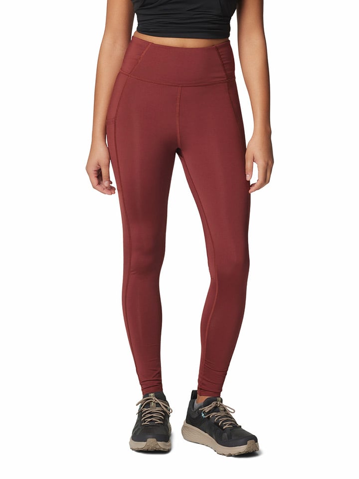 Columbia Legginsy sportowe "Boundless Trek™" w kolorze czerwonym rozmiar: L