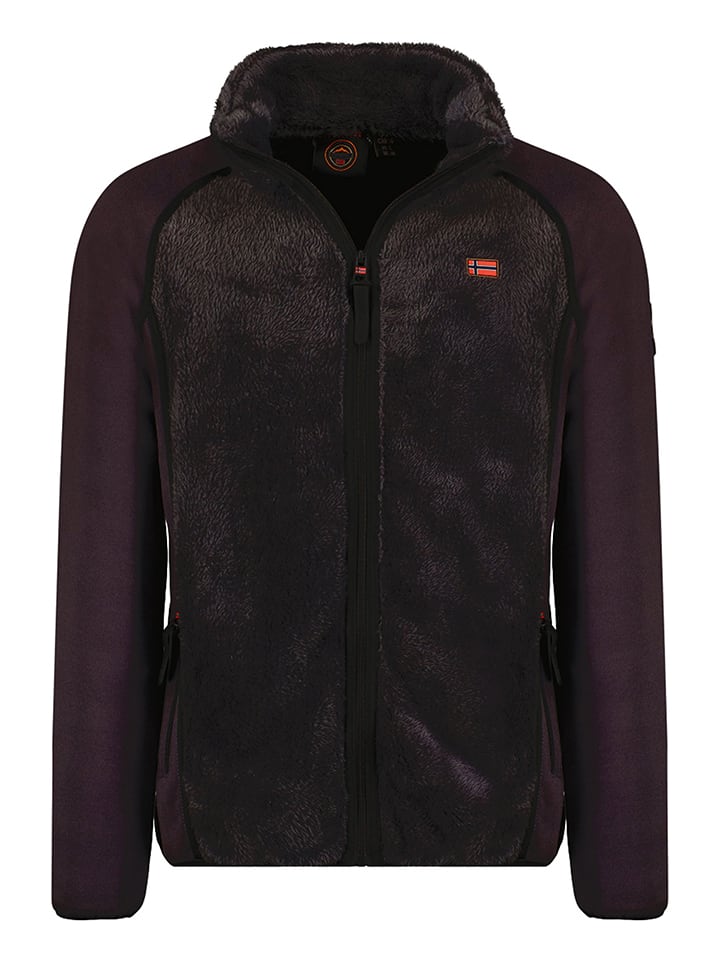 Geographical Norway Kurtka polarowa w kolorze czarnym rozmiar: XL