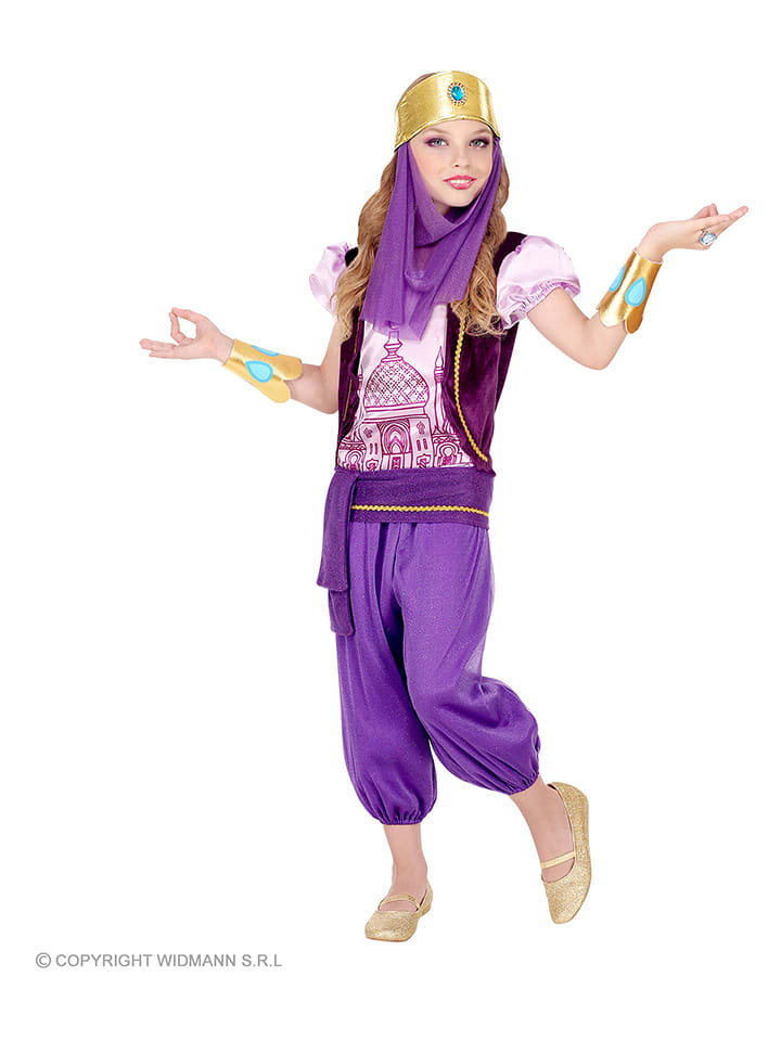 5-częściowy kostium w kolorze fioletowym