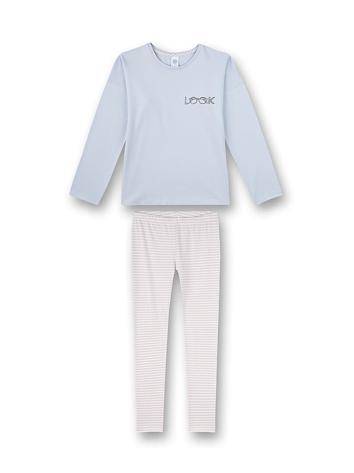 Sanetta Piżama w kolorze błękitno-szarym rozmiar: 140