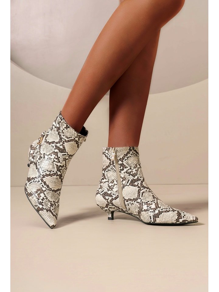 C'M Botki w kolorze kremowym rozmiar: 39