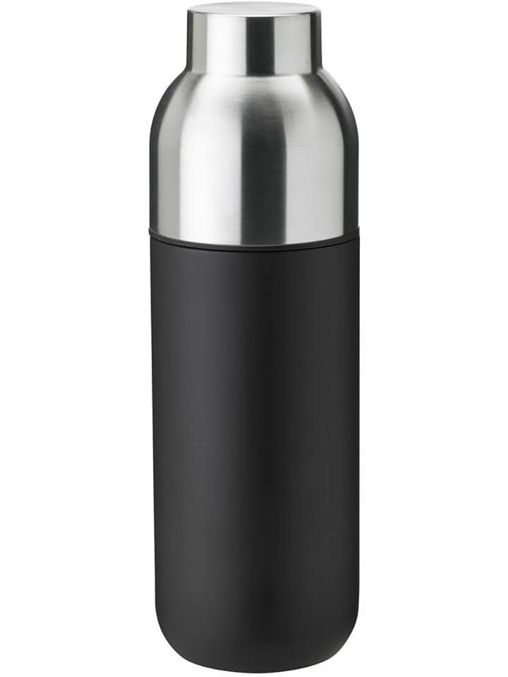 Stelton Butelka termiczna "Keep Warm" w kolorze czarnym - 750 ml rozmiar: onesize