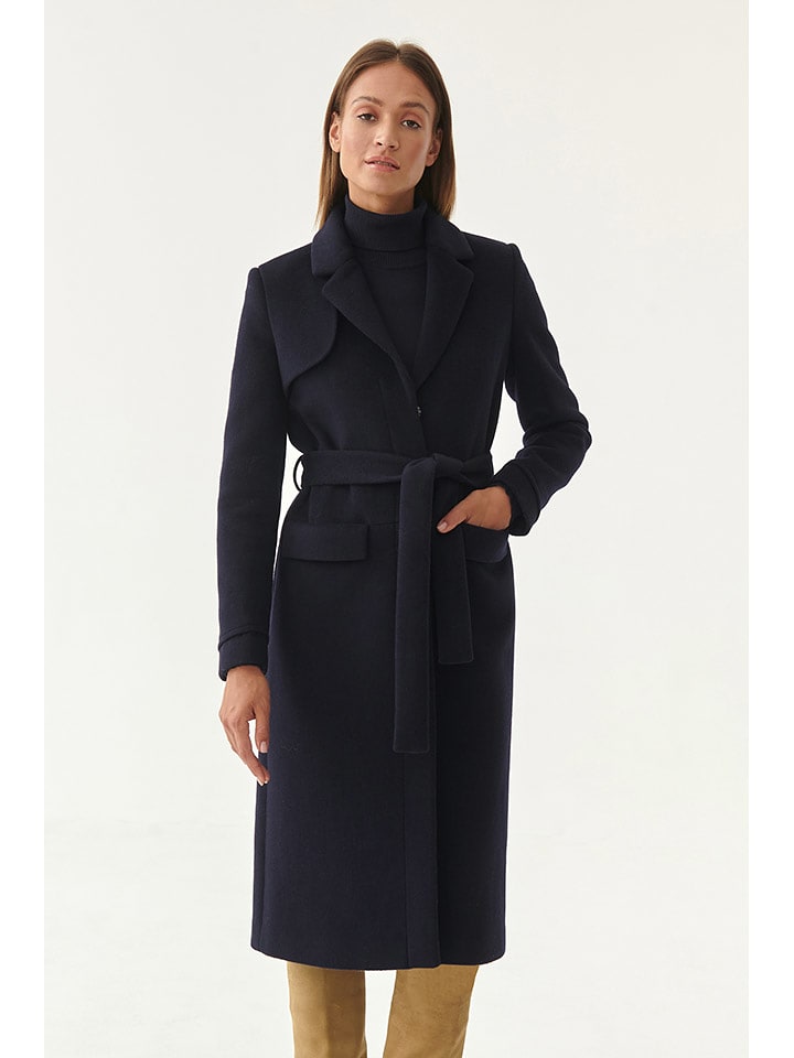 TATUUM Płaszcz w kolorze granatowym rozmiar: 34