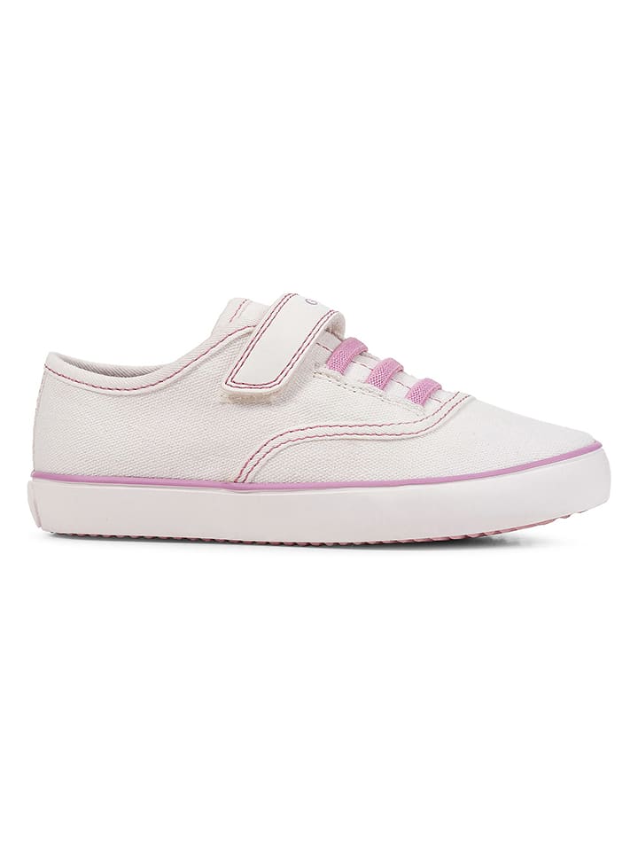 Sneakersy "Gisli" w kolorze biało-jasnoróżowym