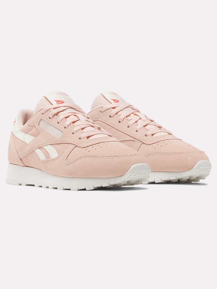 Reebok Skórzane sneakersy "Classic" w kolorze jasnoróżowym rozmiar: 37,5