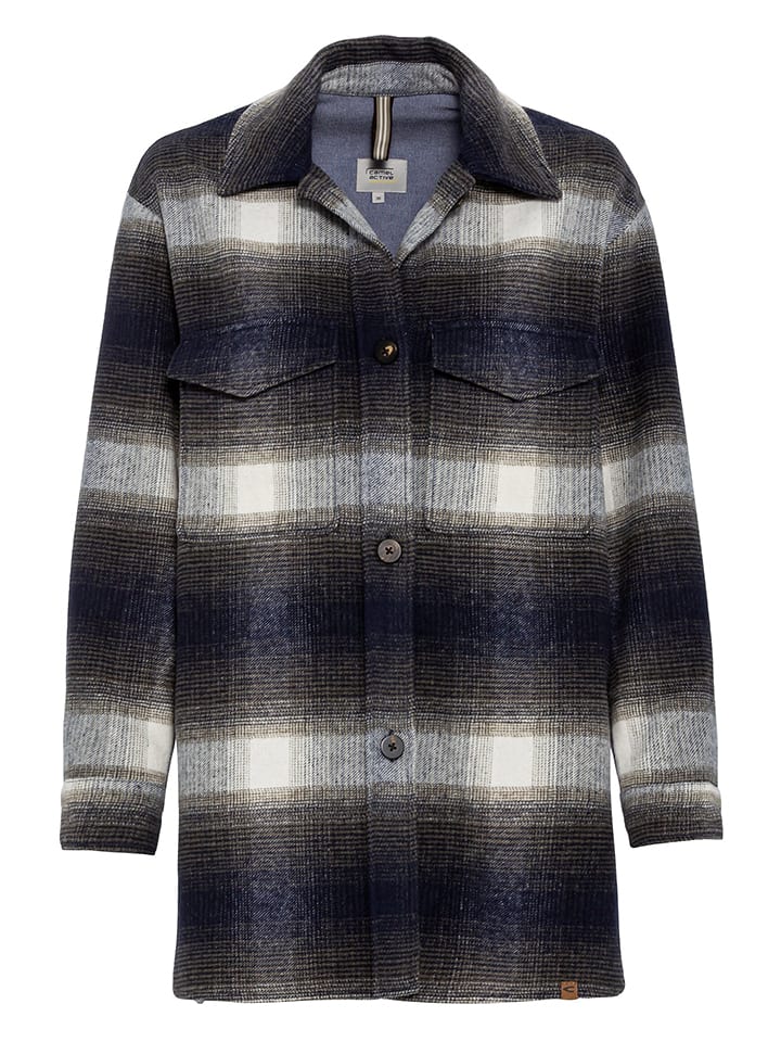 Camel Active Kurtka przejściowa w kolorze brązowo-białym rozmiar: 36