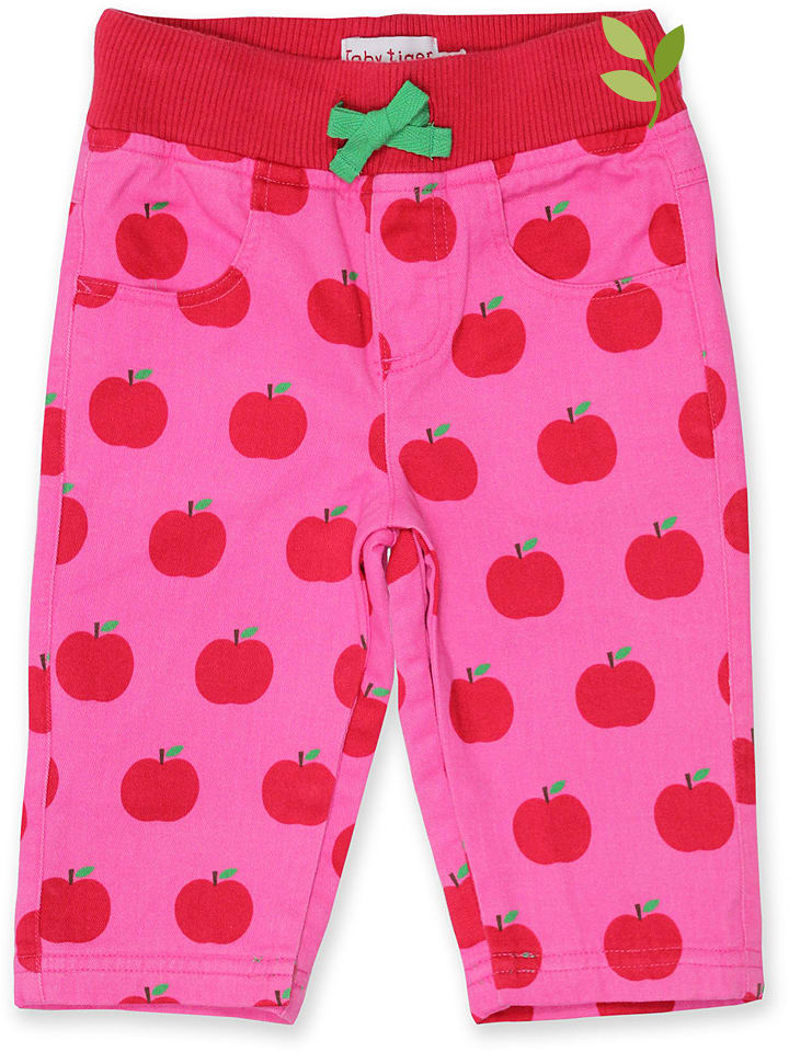 Spodnie w kolorze różowo-czerwonym