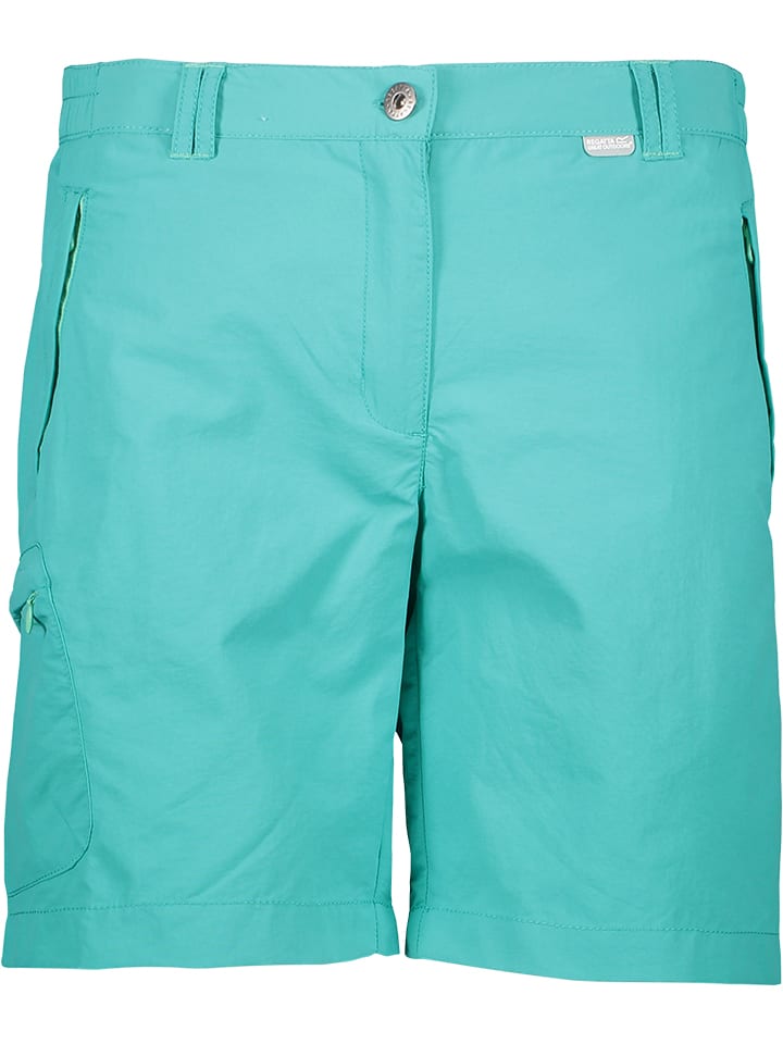 Szorty funkcyjne "Chaska II" w kolorze turkusowym