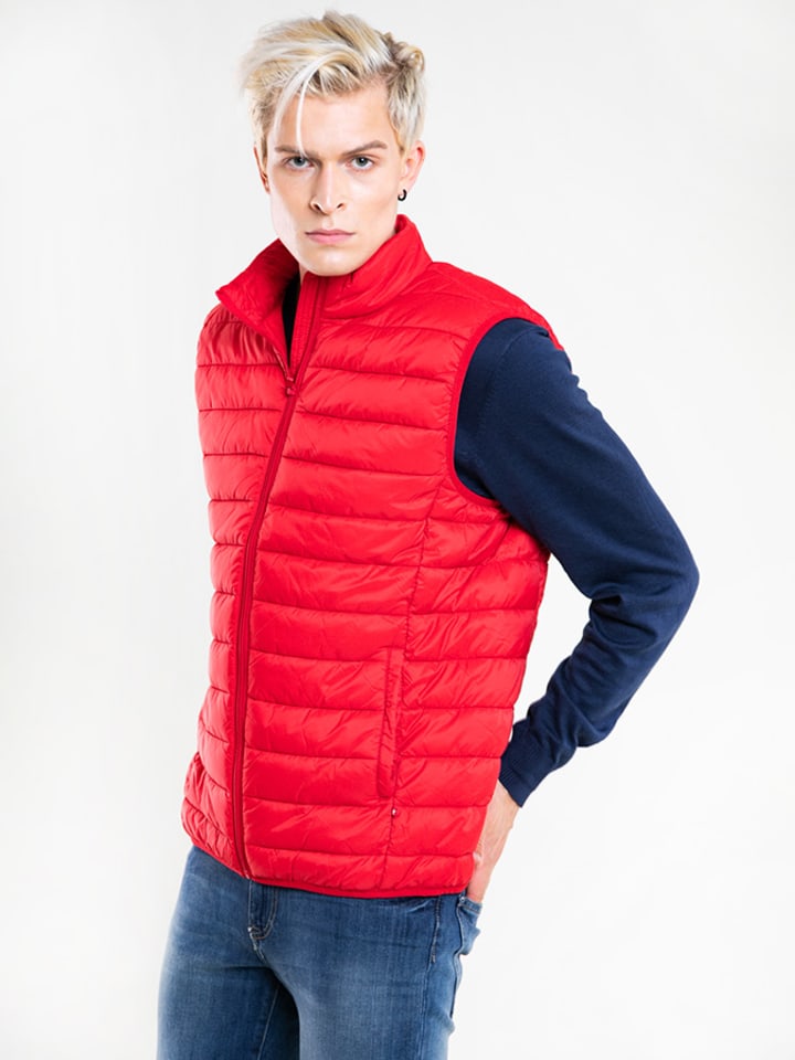 BIG STAR Kamizelka w kolorze czerwonym rozmiar: XXL