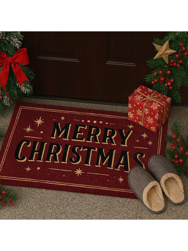 Mioli Wycieraczka w kolorze czerwonym rozmiar: 40x70 cm