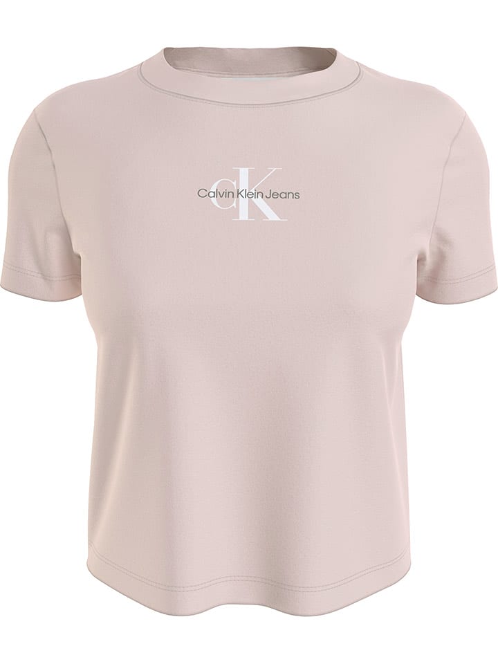 Calvin Klein Koszulka w kolorze jasnoróżowym rozmiar: M