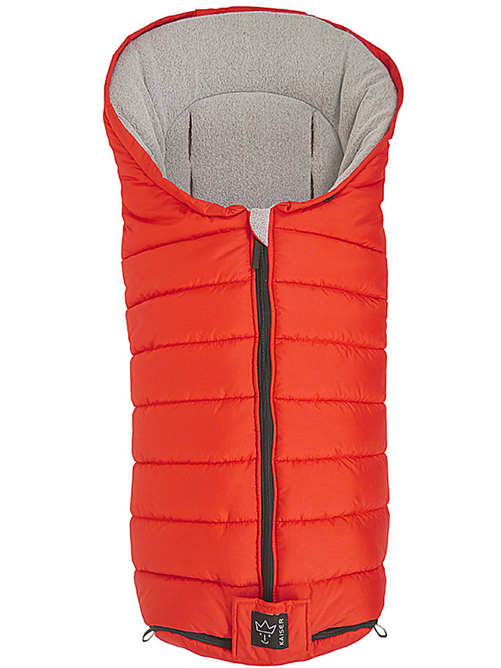 Kaiser Naturfellprodukte Śpiworek termiczny "Fanny" w kolorze czerwonym - 100 x 43 cm rozmiar: onesize