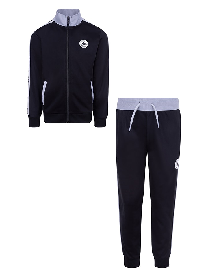 Converse 2-częściowy strój sportowy w kolorze czarnym rozmiar: 140-152
