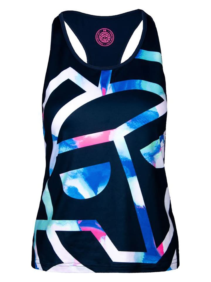 BIDI BADU Top sportowy "Alika" w kolorze granatwoym rozmiar: XL