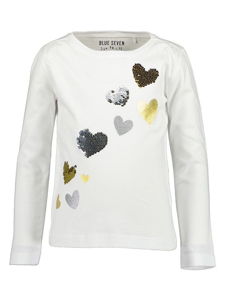 Blue Seven Koszulka w kolorze białym rozmiar: 116