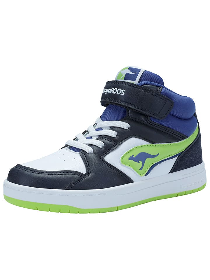 Kangaroos Sneakersy "Hogan EV" w kolorze granatowo-zielonym rozmiar: 34