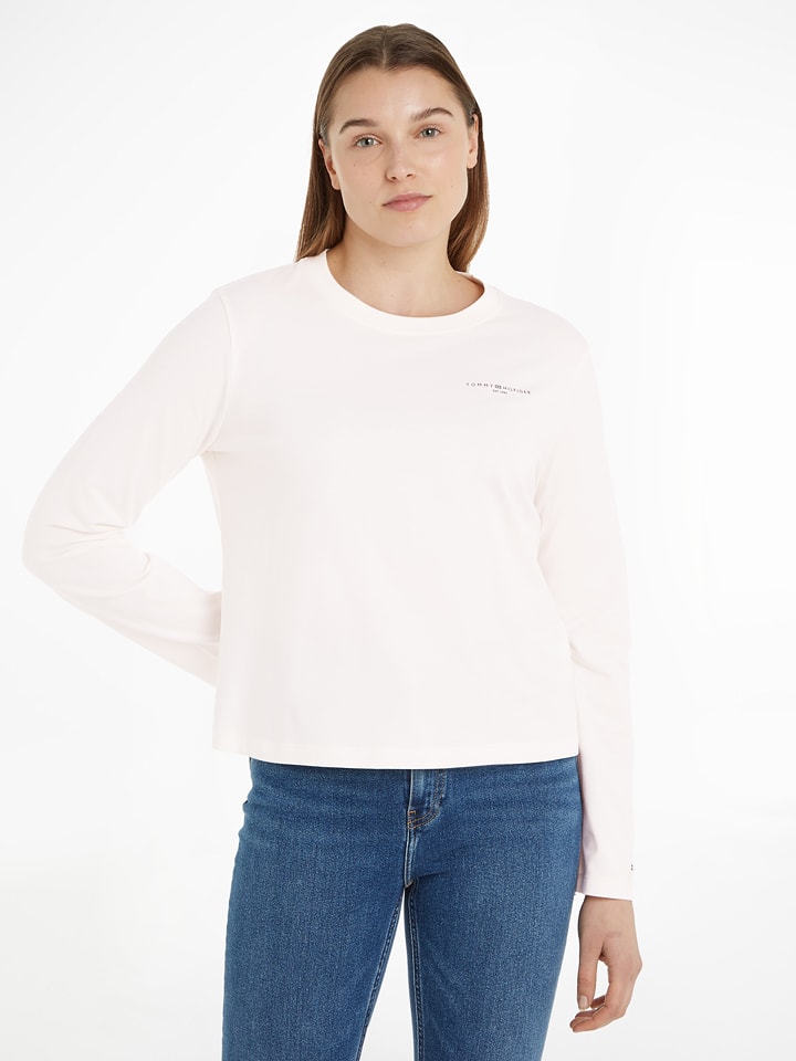 Tommy Hilfiger Koszulka w kolorze kremowym rozmiar: M