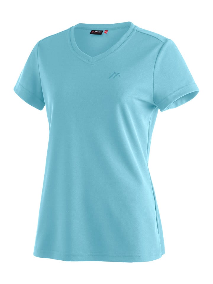 Koszulka funkcyjna "Trudy" w kolorze turkusowym