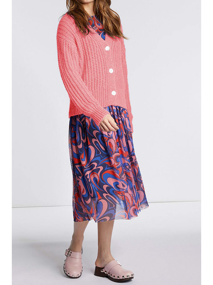 Rich & Royal Kardigan w kolorze koralowym rozmiar: S