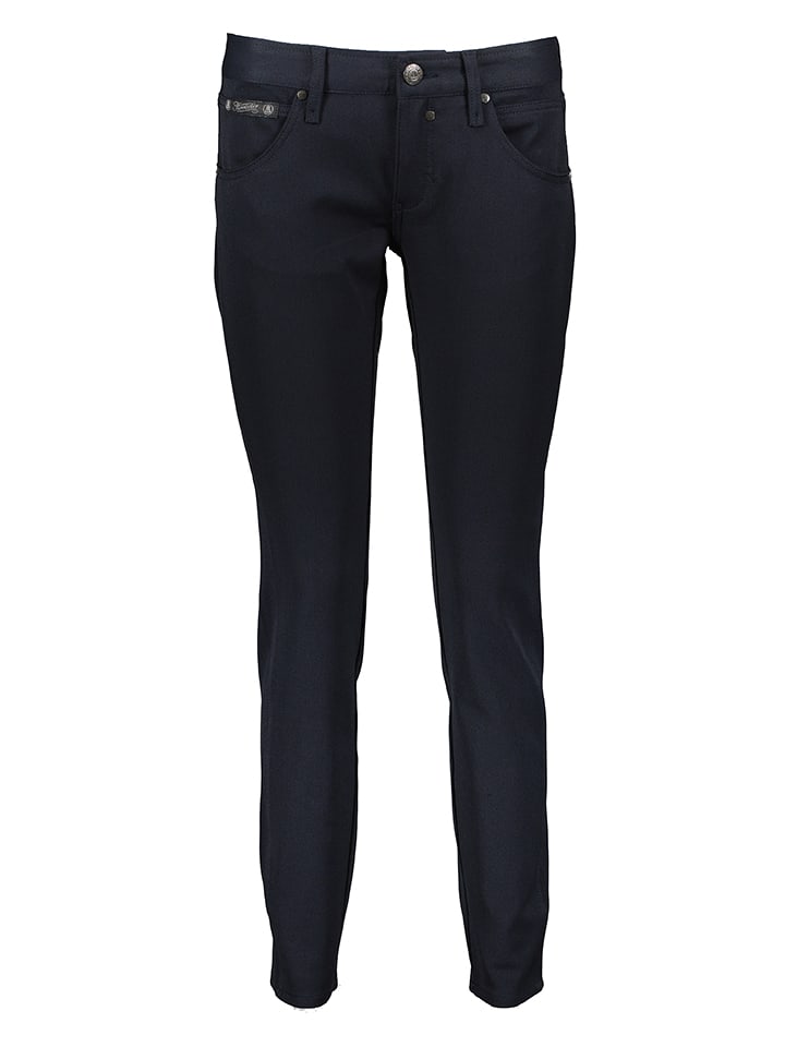 Herrlicher Spodnie w kolorze granatowym rozmiar: W31/L32