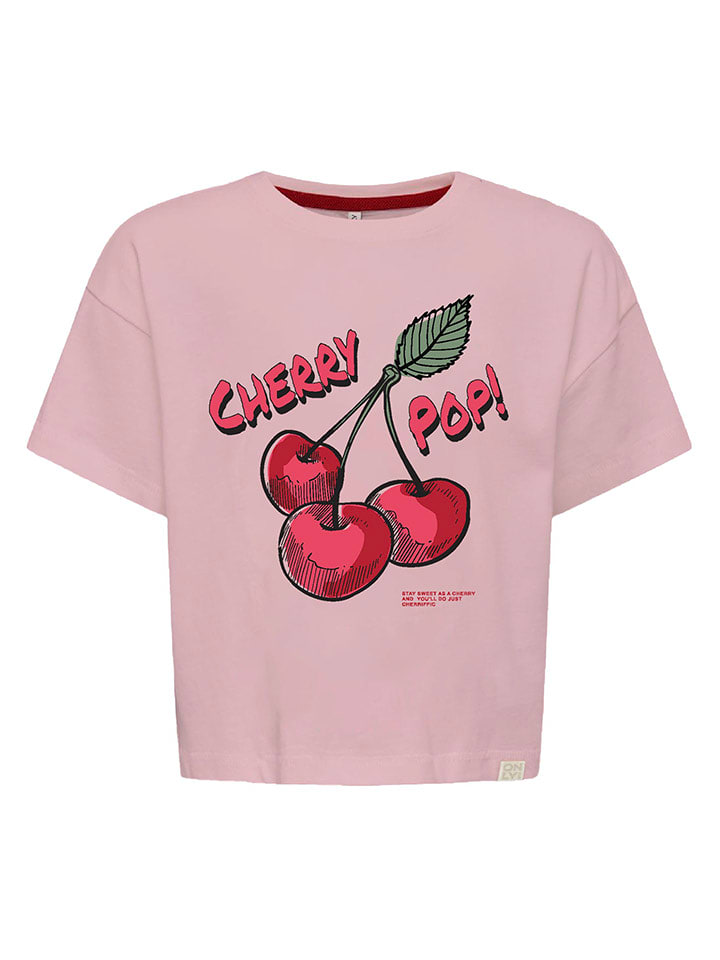 KIDS ONLY Koszulka "Charlotte" w kolorze jasnoróżowo-czerwonym rozmiar: 122/128