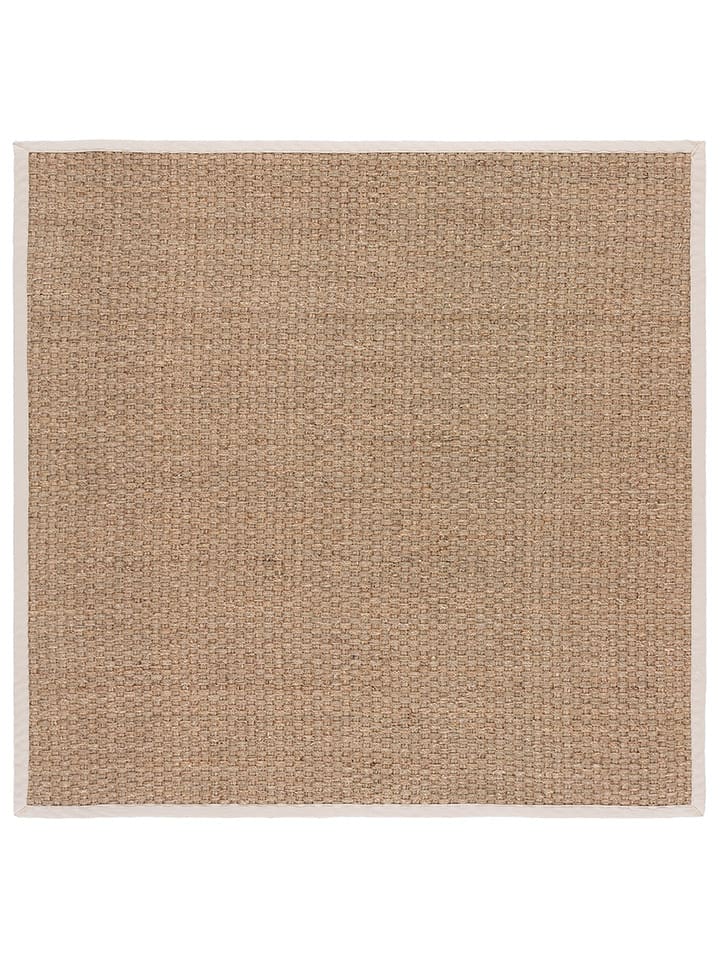 Safavieh Dywan w kolorze beżowo-kremowym z trawy morskiej rozmiar: 122x122 cm