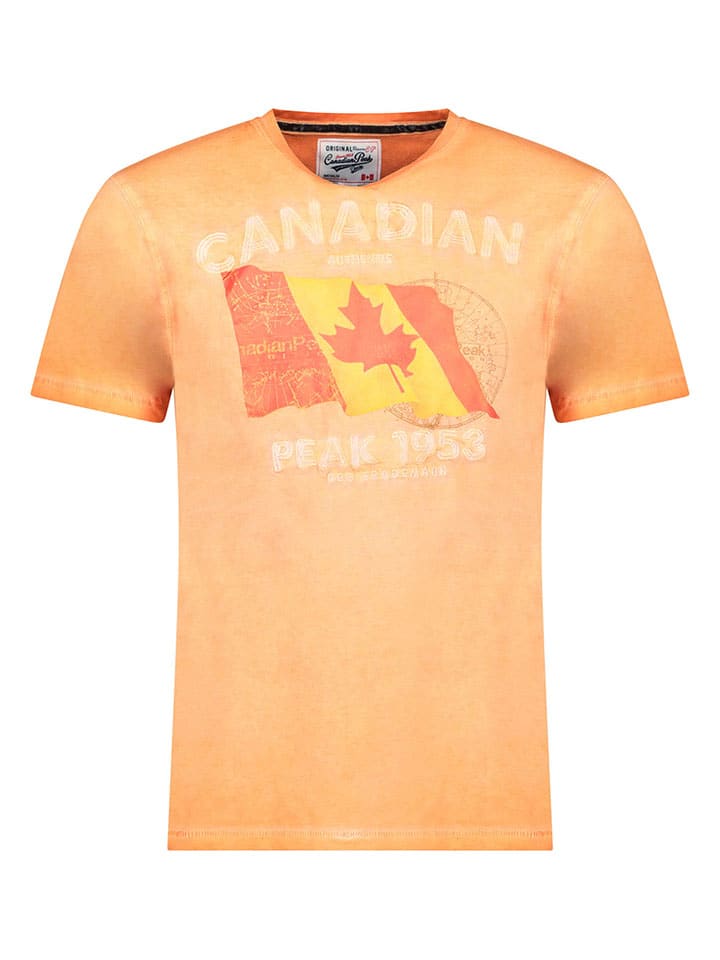 Canadian Peak Koszulka "Japoreak" w kolorze pomarańczowym rozmiar: M