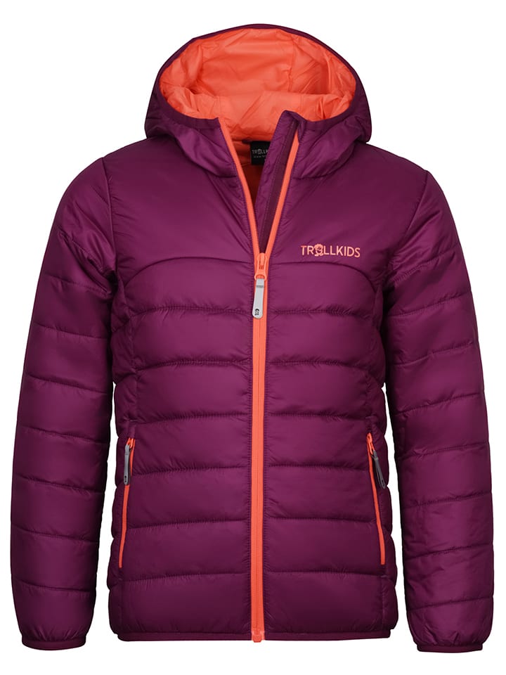 Kurtka przejściowa "Eikefjord" w kolorze fioletowym