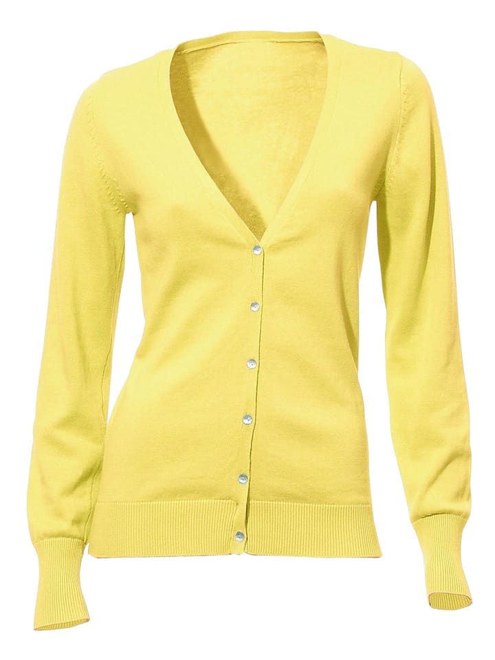Heine Kardigan w kolorze żółtym rozmiar: 46